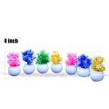Pack of 6,7,8 (Select Quantity Before Order) Plant Artificial Perfect for Home Decor Office Desk, Coffee Table, Shower, Kitchen or Wedding Decoration. 