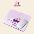 Gaming Mouse Pad Premium  8" x 6.5  Thick Non-Slip Rubber Base, Smooth Cloth Surface for Precision Control - Tozistore. 