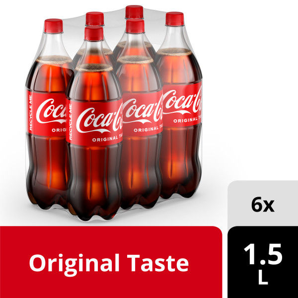Coca Cola 1.5 L Original Taste - Pack of 6