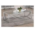 Center Table / Centre Table / Coffee Table / Cocktail Table / Silver Waves Coffee Table. 