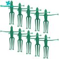 Branch Support Adorable Frog-shaped Plant Ties for Garden Enthusiasts Set of 10 Reusable Cable Ties for Tree Branch Plant Support. 