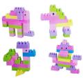 Building Blocks Multi Color 60 Pieces. 