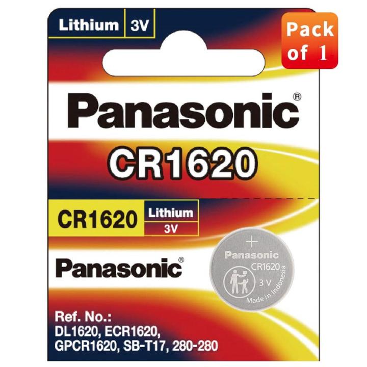 CR1620 Genuine Panasonic Lithium Battery 3V (CR-1620/5BE)