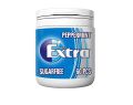 Extra Peppermint Chewing Gum Sugar Free Bottle 60 Pieces (Imported). 