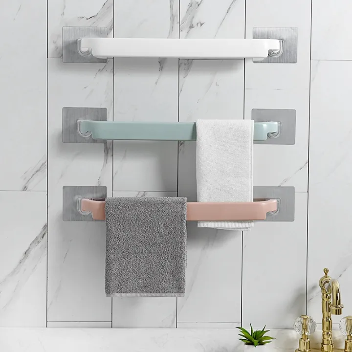 Self-adhesive%20Towel%20Holder%20Rack%20Wall%20Mounted%20Towel%20Hanger%20Bathroom%20Towel%20Bar%20Shelf%20Roll%20Holder%20Hanging%20Hook%20Bathroom%20Organizer%20-%20Image%205