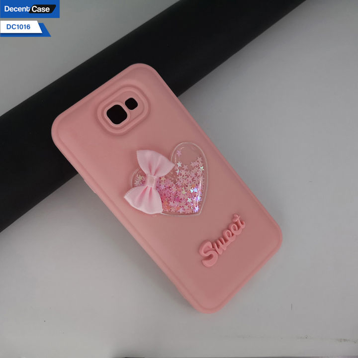 Samsung%20Galaxy%20J7%20Prime%20Cover%20New%20Trendy%20Sweet%20Case%20With%203D%20Love%20Heart%20(Moving%20Shiny%20Stars%20Glitter)%20&%20Bow%20Soft%20Silicon%20Case%20-%20Image%202