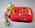 Car Shape Bag For Kids With Building Blocks. 