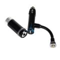 Bluetooth FM Transmitter, TeckNet Wireless In-Car Bluetooth Transmitter With Music Control, Hands-Free Calling, and USB Charging Port. 