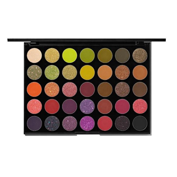 Morphe -  35M Boss Mood Artistey Eyeshadow Palette - Beauty by Daraz