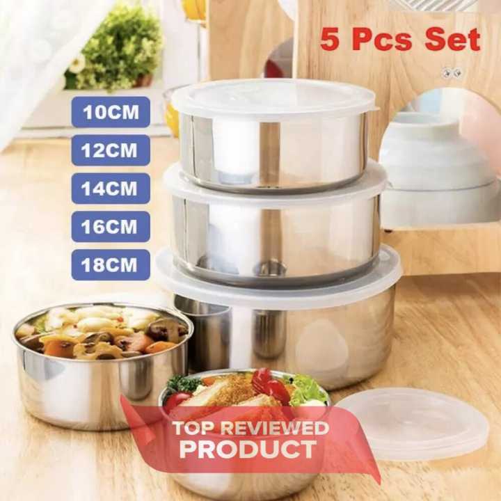 5%20Pieces%20Stainless%20Steel%20Fresh%20Keeping%20Boxes%20With%20Lids%20Sealed%20Reusable%20Storage%20Bowl%20Food%20Container%20Kitchen%20Tool%20-%20Image%206