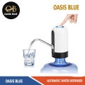 OASIS BLUE Wireless Smart Electric Water Pump Dispenser Bottle Portable Beverage Suction Automatic Suction Pump for Home Travel. 