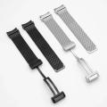 20mm No Gaps Strap for Galaxy Watch 6/5/4 5pro 40mm 44mm 43mm 47mm 45mm Magnetic Button Milanese Band for Galaxy Watch 6 Classic. 