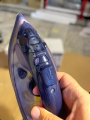 Silver Crest Ceramic Non Stick Soleplate Steam Iron for Clothes 400 Microsteam Holes, Cotton, Wool, Poly, Silk, Linen, Nylon 2200 to 2600 Watts Portable, Ironing, Garment Steamer. 