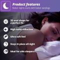 Earplugs Alpine SleepDeep Soft Ear Plugs for Sleeping Noise Reducing Gel - 27 dB  Size  M/L. 