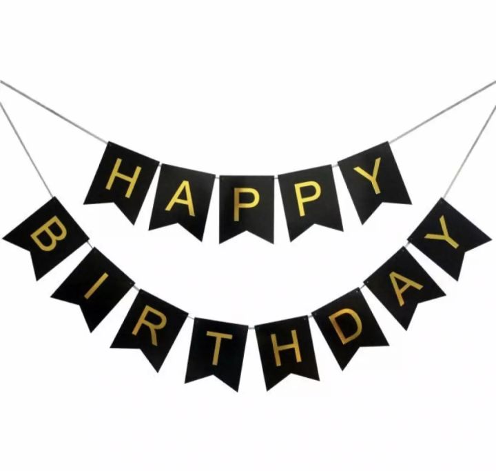 Happy%20Birthday%20Decoration%20Theme%20Black%20and%20Gold-%20Including%20Birthday%20Black%20Banner%20Cards,%2030%20Latex%20Balloons,%20Confetti%20Ballooons%20and%20Back%20Silver%20Curtain%20-%20Image%202