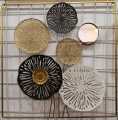 Vintage Wall Decor Iron Rod Flower. 