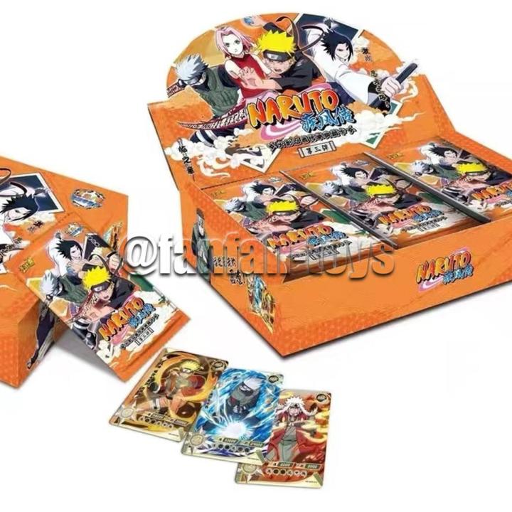 Various Pcs Anime Naruto Cards Shippūden Kakashi Ninja TCG SSR Rare Trading Collection Cards Battle Carte for Children Gift Toys
