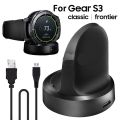 Wireless Charging Dock Charger For Samsung Gear S3 Frontier & Classic & Gear S2 Classic Active Watch. 