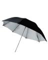 Photography Umbrella For Soft Reflective Light - 33'' - Black & Silver. 