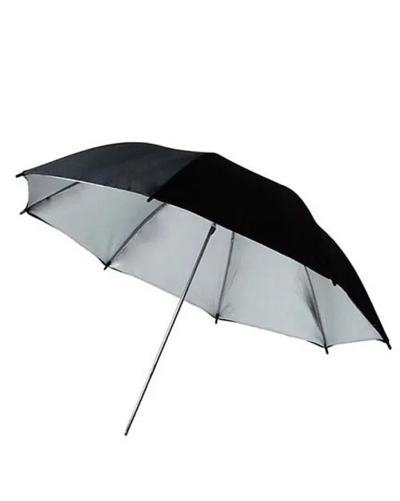 Photography%20Umbrella%20For%20Soft%20Reflective%20Light%20-%2033''%20-%20Black%20&%20Silver%20-%20Image%203