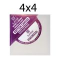 S.Fine Canvas Broad Size 4 x 4  Inch pack of 10 pcs. 