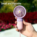 AnDyN Mini Fan Strawberry Avocado Handheld Portable Fan USB Rechargeable Fan with Phone Holder Function for Student Dormitory Office Desktop or Outdoor Fan. 