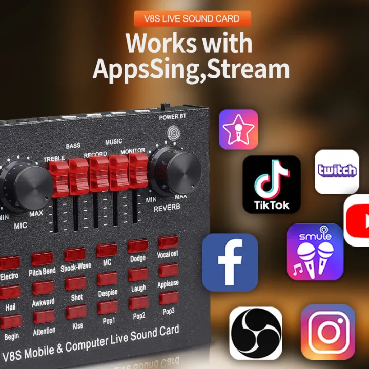 BM800%20Condenser%20Microphone%20With%20V8s%20Sound%20Card,%20Bm%20800%20Mic%20Arm%20Stand%20Shock%20Mount%20Pop%20Filter%20for%20Studio%20Recording%20&%20ASMR%20Live%20steaming%20Gaming%20Maik%20-%20Black%20-%20Image%204