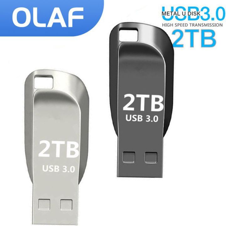 Olaf Metal Pen Drive 2tb/1tb/512g High Speed Usb Flash Drive Usb 2tb Flash Disk Pendrive Mini Memory Memori For Pc Lap