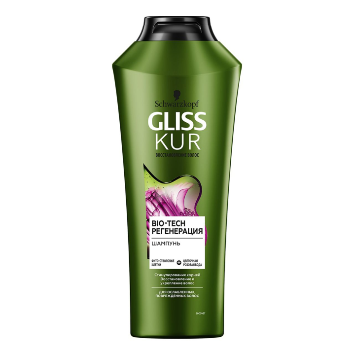 Gliss Kur Biotech Restore Rich Shampoo for Sensitive and Sensitive Hair 400ml