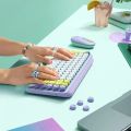 Logitech POP KEYS Wireless Mechanical Keyboard  ( OPEN BOX ) for Windows, Mac , ipad , Gaming Laptops. 