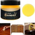 Traditional Beewax Polish, Beewax for Seasoning Wood, Beewax for Polishing Wooden Furniture, Wood Cleaner and Polish, Waterproof Care, Furniture, Household Supplies. 