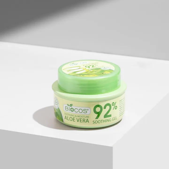 Biocos%20Aloe%20Vera%20Soothing%20Gel%2092%25%20%E2%80%93%20Hydrates%20&%20Nourishes%20with%20Aloe%20Vera%20%E2%80%93%20Calms%20Irritated%20Skin,%20Treats%20Burns%20&%20Scrapes%20%E2%80%93%20Antioxidant-Rich%20for%20Soft,%20Healthy%20Skin%20%E2%80%93%20120gm%20-%20Image%202
