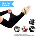 2pack（1Pair) Compression Arm Sleeves Cooling Sun UV Protection Arm Cover with Anti-Slip Design for Outdoor Sports Golf, Basketball Sleeves for Men & Women to Cover Arms. 