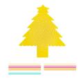 Cosme Fine Motor Skills Activity Board Christmas Tree Sensory Activity Board Fidget Toy for Stress Relief Fine Motor Skills Portable Educational Busy Board for Kids Adults. 