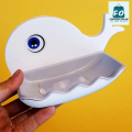 [High-Quality]  Fish Shape Cute Soap Plastic Dish Adhesive Waterproof Wall Mounted Bar Soap Dish Holder Organizer Rack Hanging Bathroom Soap Tray | 1Pcs (Random Color) - Freedoms Online store. 