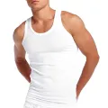 One Piece High Quality Men's Cotton white Sleeveless Vest Banyan | Softness, Lightweight Inner wear for gents Men Boys. 