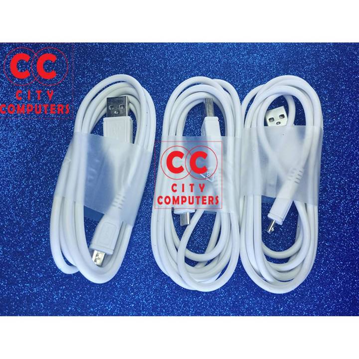 USB 2.0 Fast Charging Micro Best High-Speed Data Transfer USB Cable Universal Round Use the Pc and Laptop for Smartphone Android Mobile phone (White/Black)