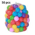 Ocean Balls 5.5cm 50pcs/100pcs Colorful Ball Soft Plastic Ocean Ball Funny Baby Kids Swim Pit Pool Toys Free Storage Mesh Bag 1.2M Playground Outdoor Tent Kids Toy Ball. 