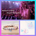 Melanie Martinez Merch Jewelry Set for Women Melanie K-12 Album Bracelet Earrings for Girl Fans Dress Costume Outfits Decor k-12. 