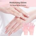 Silicone Socks 1 Pairs Women Men Dry Cracking Skin Anti Slip Silicone Moisturizing Socks for Aloe Socks Silicone Gel Heel Socks. 