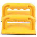 Wood Cutting Push Up Stick Block 2-Pack Set – Angle Handle Foam Pad Holder Blocks For Cutting On Jointer, Table Saw. 