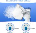 Mini Mesh Nebulizer Machine For kids and adults - Soundless Nebulizer for Effective Treatment - Handheld Rechargeable Portable Machine. 