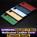 Samsung Galaxy J7 Max Back Cover Soft Multicolour Leather Case For Samsung Galaxy J7 Max. 