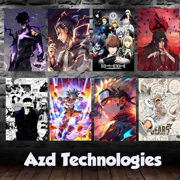 10 Anime Posters Of Your Choice Best Quality 12x9 Inches Posters for Room Decor Personalizable Anime Art for Bedroom Office or Gift