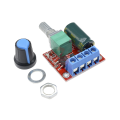 DC Motor Speed Controller Module Mini DC Motor PWM Speed Controller DC 4.5V-35V 5A 90W Speed Regulator  Adjustable Board Switch. 