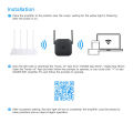 Original Xiaomi Pro 300M WiFi Router Amplifier Network Power Extender 2 Antenna for Wi-Fi Range Extend - Global Version. 