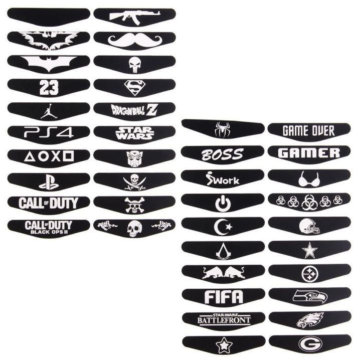 Led%20Light%20Bar%20Decal%20Sticker%20For%20PlayStation%204%20For%20Ps4%20Controller%20Dual%20Shock%201%20Piece%20-%20Image%204