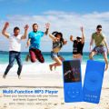 COVVY Slim Music Player 8GB Portable MP3 Player No Sound Lossless 70 Hours Display Support up to 64GB Navy Blue. 