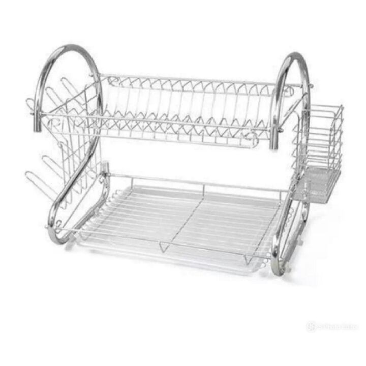 Stainless steel crockery stand s shape Best quality