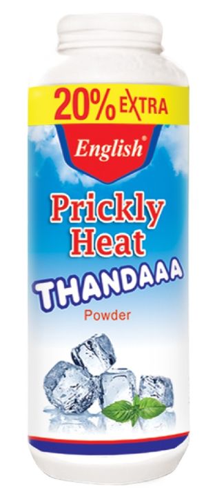 English Prickly Heat Powder Large Size (220gms)